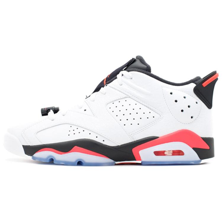 New JORDAN 6 Retro Low Infrared White 304401-123