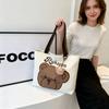 Women's Casual Shoulder Bag Large Capacity Tote Bag Fitness Purses for Women Vintage Handbags Hobo Tote Bag Canvas Satchel for Work Travel Shopping