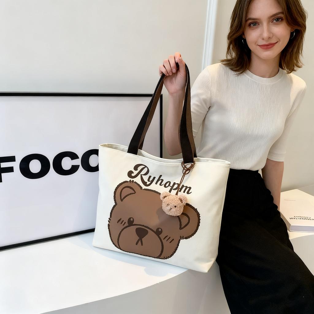 Women's Casual Shoulder Bag Large Capacity Tote Bag Fitness Purses for Women Vintage Handbags Hobo Tote Bag Canvas Satchel for Work Travel Shopping