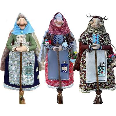 Handgefertigte Küchenhexenpuppe, bezaubernde Glücksbringer-Puppe zum Kochen, Küchendekoration zum Aufhängen, Wohnaccessoire für alle, die gerne kochen