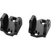 E Dirt Bike Foot Peg Bracket for Tutti Soleil 01, Aluminum Footrest Bracket for Tuttio Soleil 01, Knight Black