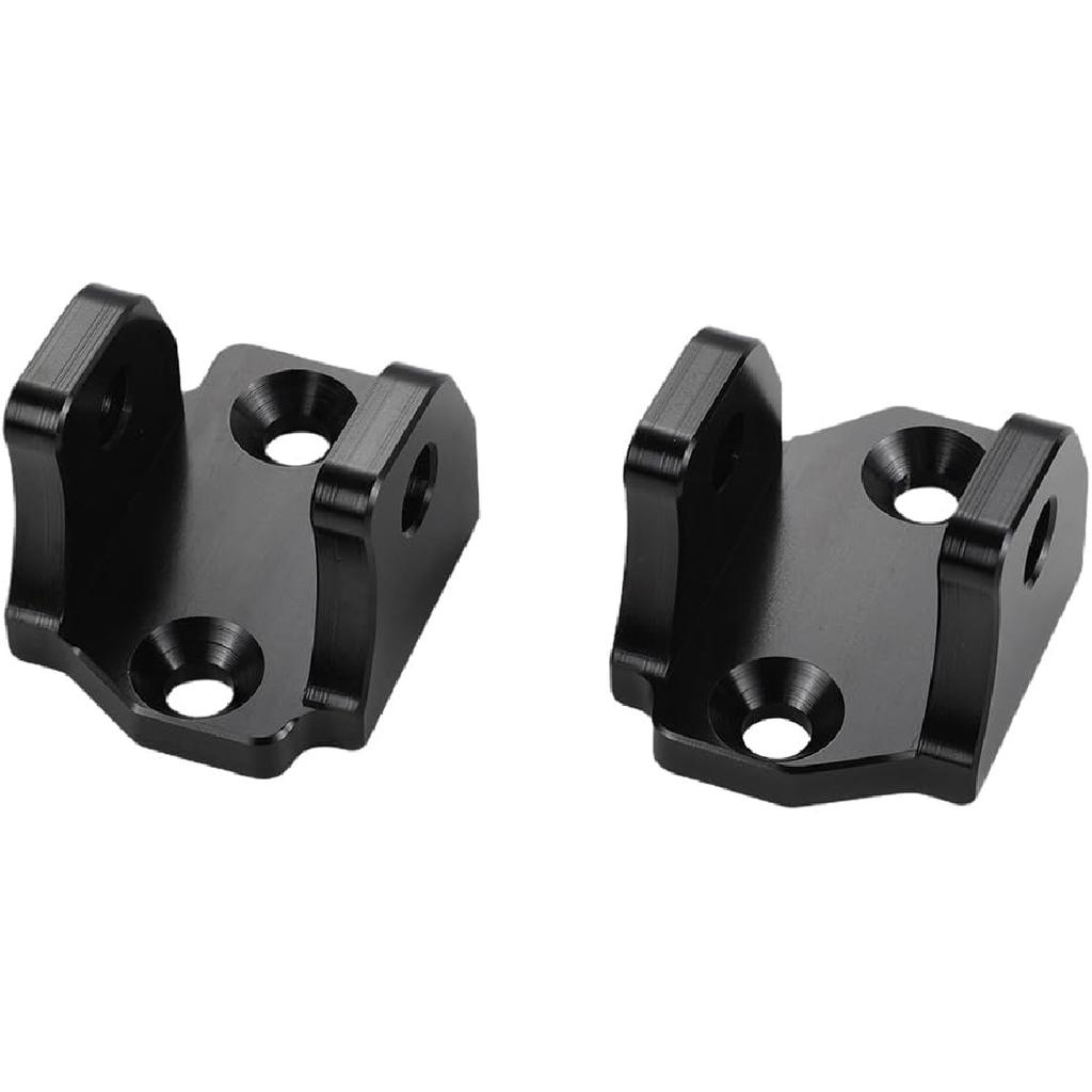 E Dirt Bike Foot Peg Bracket for Tutti Soleil 01, Aluminum Footrest Bracket for Tuttio Soleil 01, Knight Black