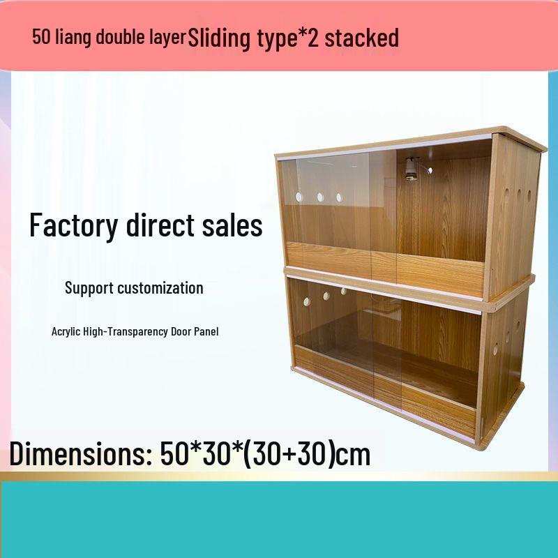 Multi-Layer Guinea Fowl Brooder & Warmer Cage for Chicks and Hamsters with Front Opening