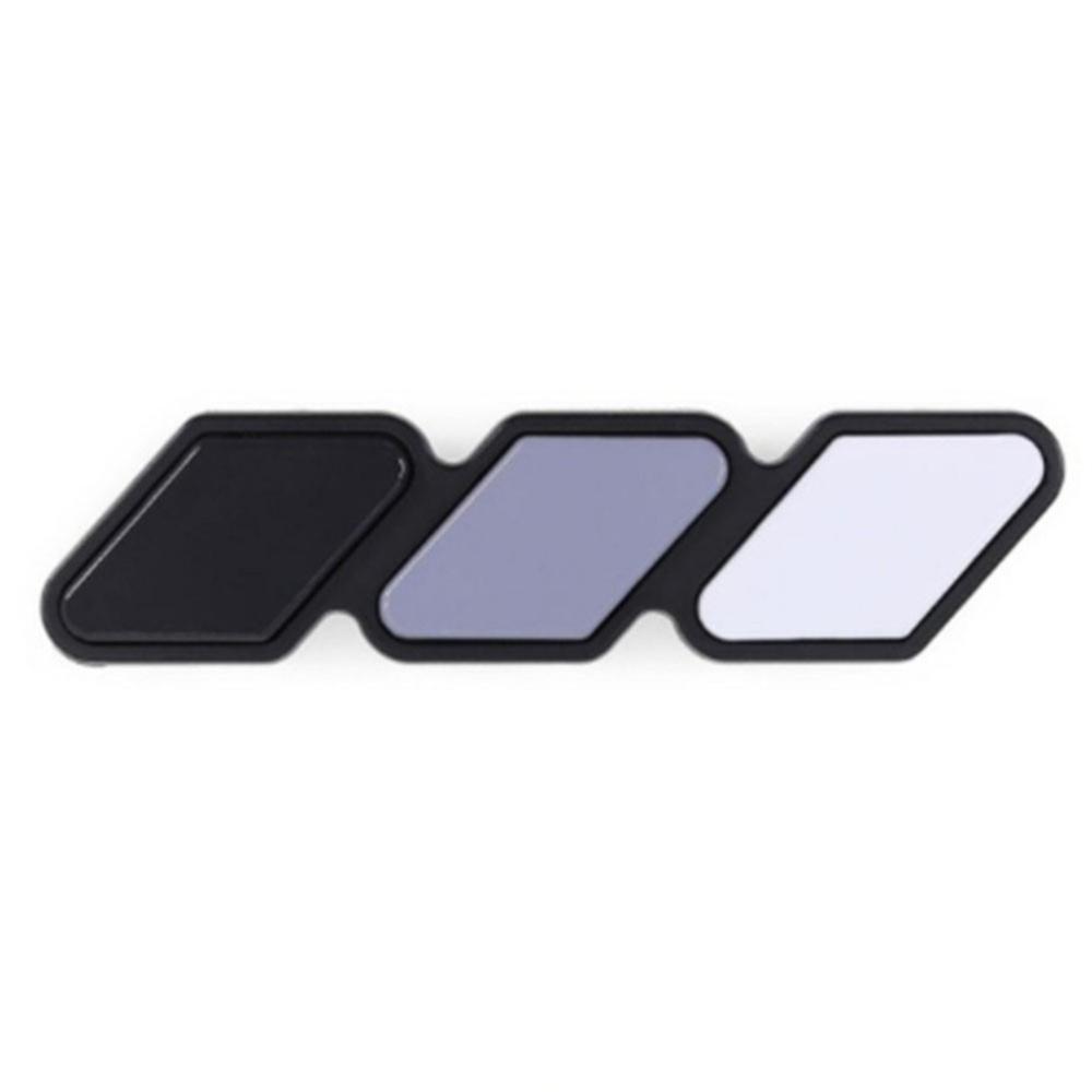 Tri-color 3 Grille Badge Emblem For 2018-2021 Toyota Tacoma TRD 4Runner Tundra