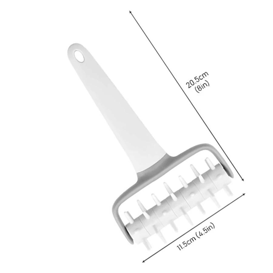 1PC Pizza Dough Punch Roller Needle –PP Dough Ventilation Tool for Baking Pizza, Bread, and Cookies – Essential Baking Accessory