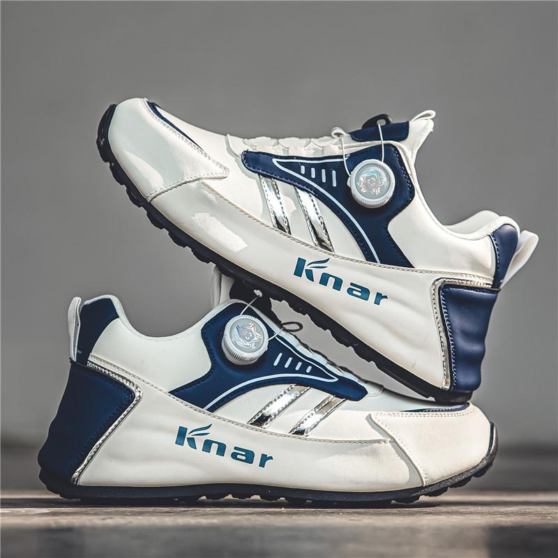 

Модные мужские туфли на ультралегкой мягкой подошве, новинка весны и лета, спортивные и повседневные для бега, кожаные туфли с вращающейся пряжкой 39