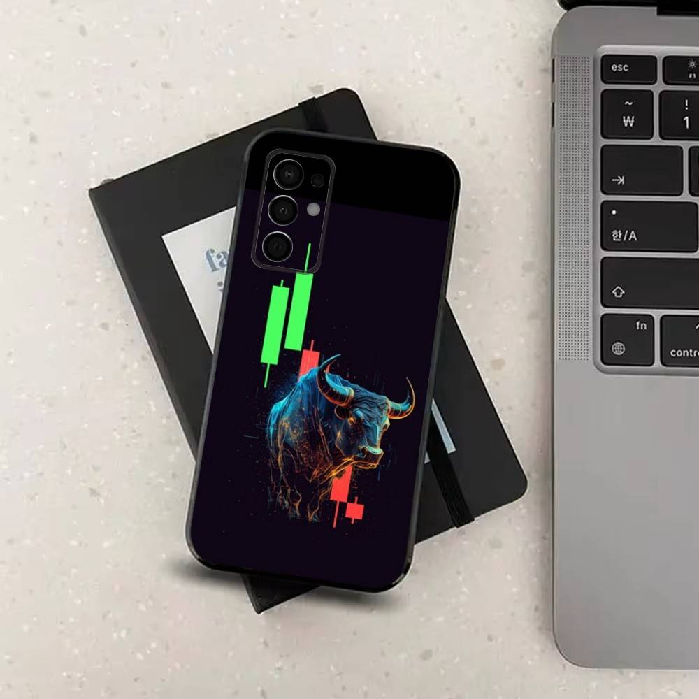 Day Trading Day Trader Trader  Case For Samsung Galaxy A73,52,71,53,32,72,41,J7,22,Note,31,8,9,Soft Black Silicone Cover