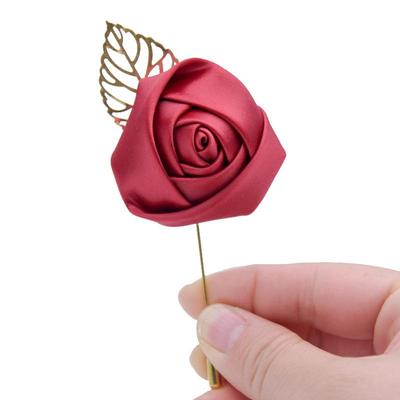 Koreanische künstliche Blumen Corsage Brosche für Damen: Anzug, Mantel, Accessoires (DD744)
