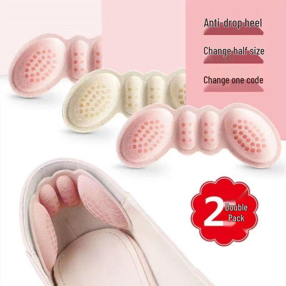 Anti-Slip Thickened Heel Grips: Cushioned Pads and Size Adjuster for High Heels