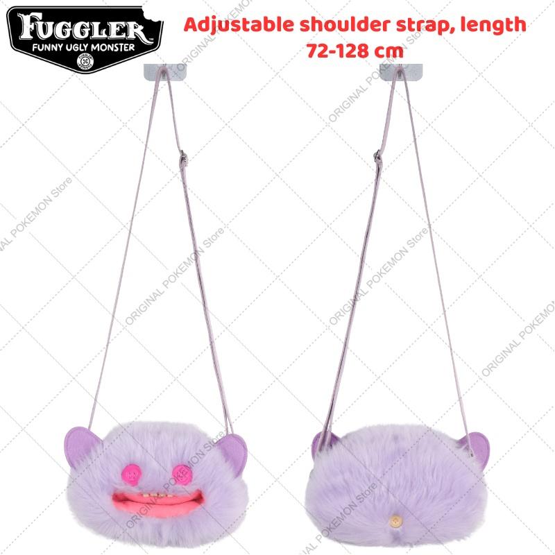 Bolso Bandolera de Peluche de Monstruo Sonriente con Ojos Grandes Bolso de Hombro de Muñeca Rara Creativa Regalo Único