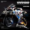 1/8 Motorcycle Building Blocks Set Super Motorbike Model Kit Technical Racing Kids Assembled Toys Gifts for Boys and Girls