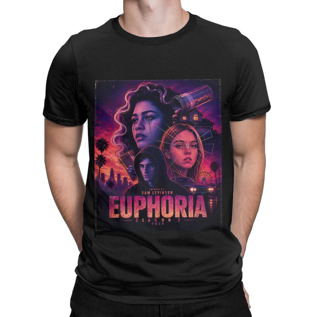 eEuphoria Red Novelty 100% Cotton T-Shirt eEuphoria Tees Tops For Men