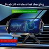 Automatisches Dual-Coil Wireless Autoladegerät für iPhone Samsung Galaxy Z Fold 4 3 2 Flip 4 3 Handyhalterung Auto Schnellladestation