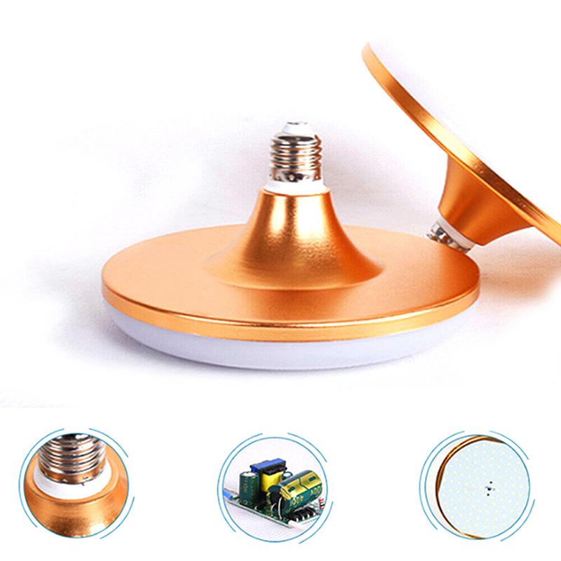 Led Bulb E27 Led Lamp Super Bright 12W 18W 24W 36W 50W Ufo Leds Lights Indoor Warm White Lighting Table Lamps Garage Light