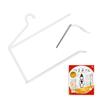 Kimono Hanger Hanger Per Hanger Made In Japan with Collar Stopper White Easy Closet Storage Hanging Storage Wrinkle Prevention Formal Wear Adult Women