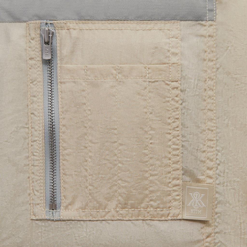 Kith Pánská bomberová bunda Silas Bomber, pudrová, vícebarevná, KHM010530-5034