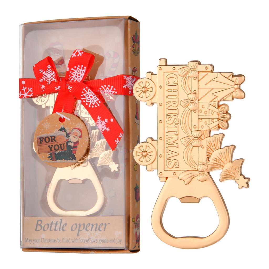 Christmas Bottle Opener Christmas Gift Snowman Christmas Tree Snowflakes Bottle Opener Xmas Party Gift Decoration 2026
