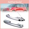 Fiat Offside 500 Left Right Driver Side Chrome Outer Door Handle Accessories Car