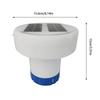 Pool Chlorine Floater with Colorful Solar Lights Waterproof Floating Chlorine Dispenser Flow Adjustable Chlorine Tablet