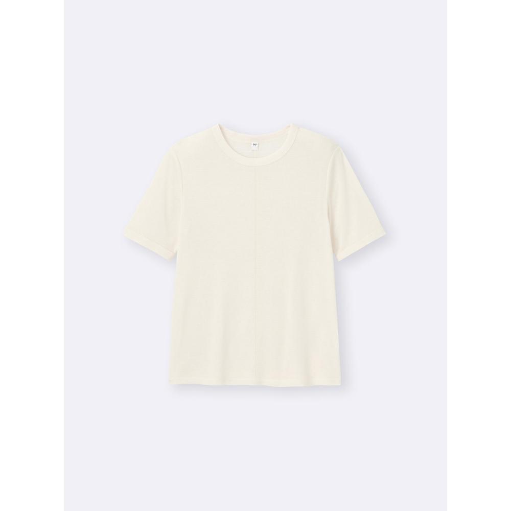 Gu By UniQlo SofT Sheer Crewneck T Q