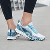 Li Ning Red Hare 4 V2 Abrasion Resistant Breathable Low top Running Shoes Men's White Blue ARMQ009-7