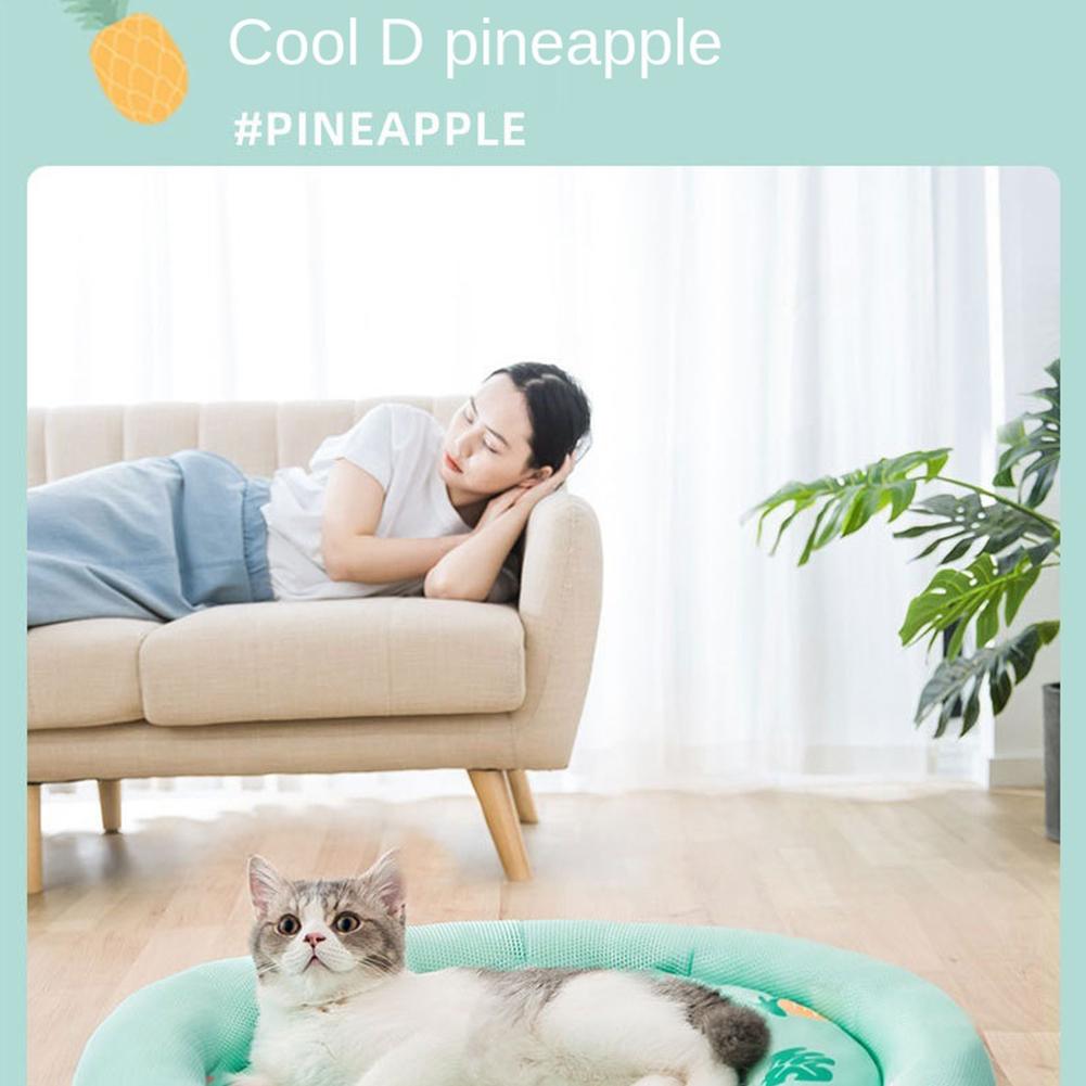 Breathable Pet Mat Cooling Pad For Cat Teddy Dog Portable Kennel Pet Supplies