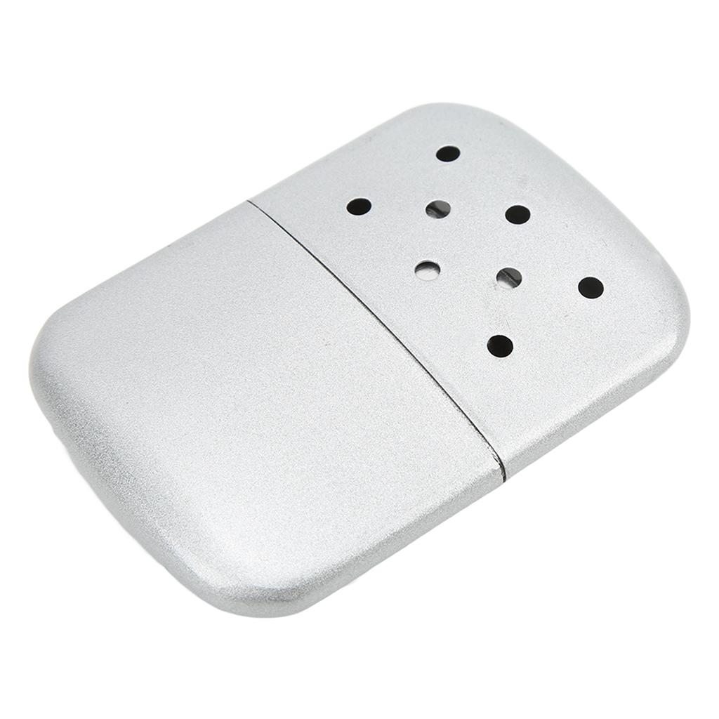 Portable Fuel Hand Warmer Mini Reusable Pocket Zinc Alloy Double Sided Heating HeaterDot Hand