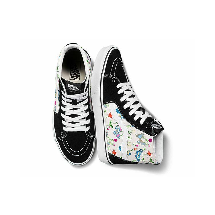 Vans Sk8-Hi Butterfly Floral Marshmallow Unisex Sneakers VN0A5HXVUC0
