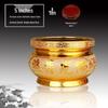Ceramic Indoor Incense Burner for Buddhist Offerings - Small Holder for Living Room or Buddhist Hall.