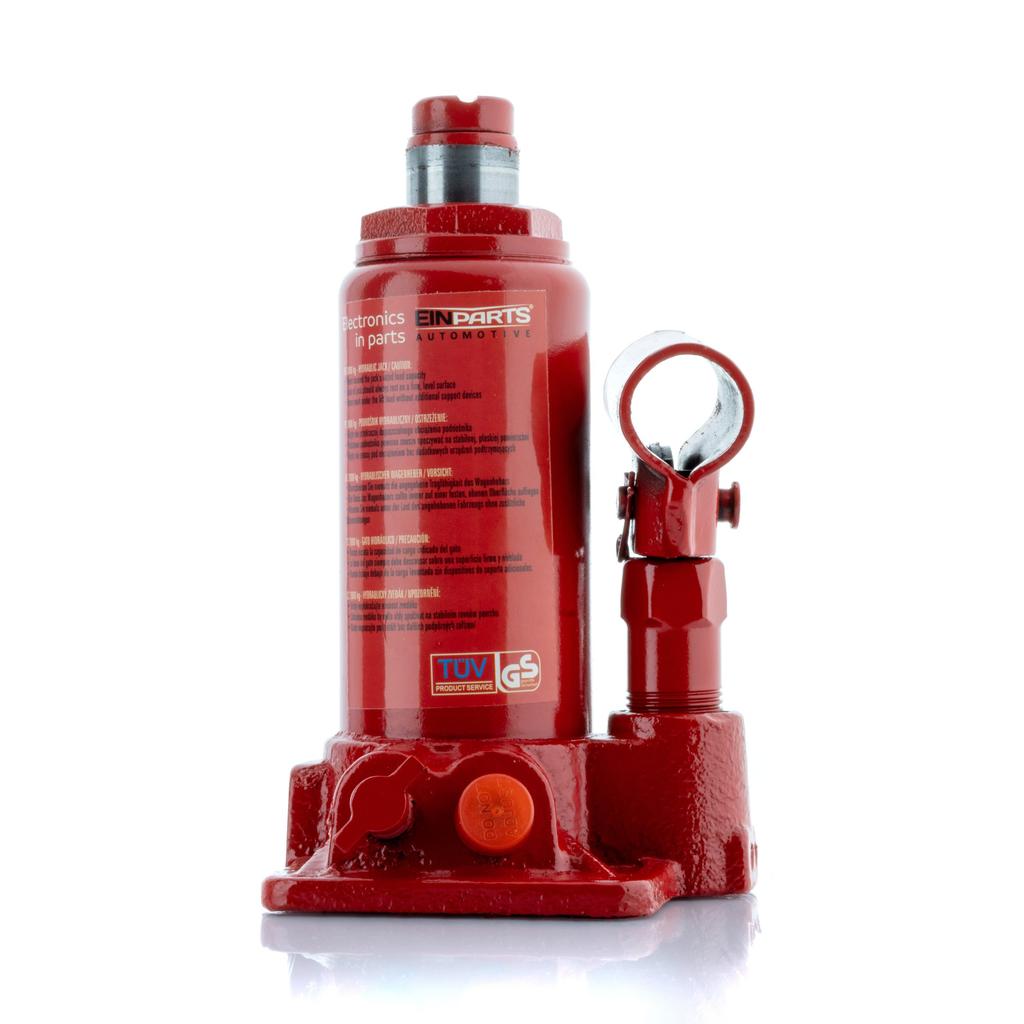 Compact Hydraulic Jack 2T With Two-Piece Lever - Column
