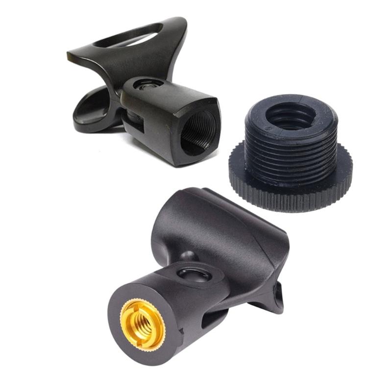 10Pieces 3/8" Female To 5/8" Male Microphones Mics Stands Adapter Thread Screws for Microphones Mics Stands Spare Parts