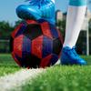 1PC OL poster size 5 soccer ball PrahaIndoor Soccer Ball Colorful All Ages Machine Stitched PVC Competition Ready Durable High-Bounce
