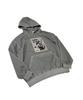 SK8ER ROCK No Control Pigment Sweat Hooded (Gray)