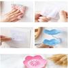 Plastics Lotus Shape Soap Box Punch Free Flower Shape Double Layer Soap Holder Wall Mounted Anti-slip Water Draining Soap Dish