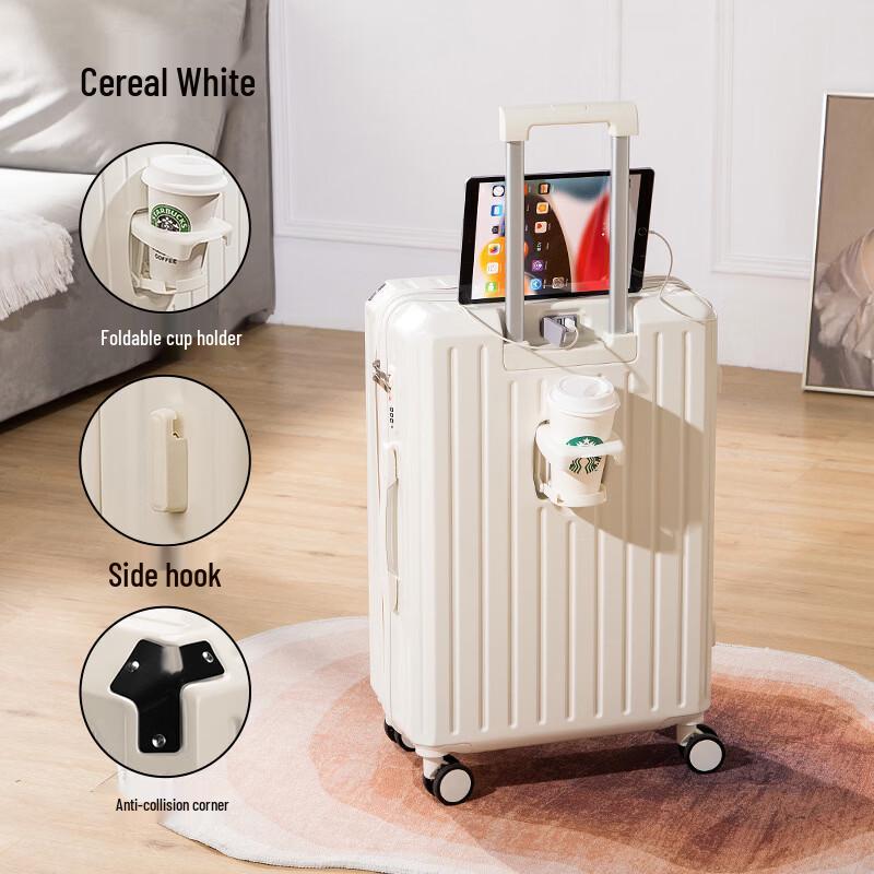 JOURHEY SHI Series 622 Student Lightweight Multi-functional Luggage 20 inch