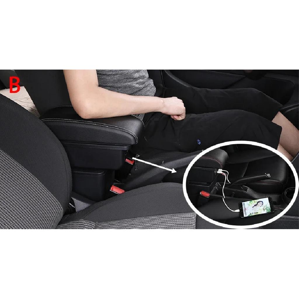 Armrest For Opel Corsa 2020-2025 For Corsa F Interior Center Console Storage Box Organizer 2021 2022 2023 2024 Car Accessories