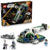 LEGO Star Wars Jango Fett's Spaceship Toy, Birthday Gift, Building Blocks, for Boys and Girls, Ages 9, 10, and 11, Elementary School Students, Space B
