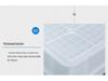 PE Thickened Plastic Square Tray for Food & Hardware Storage