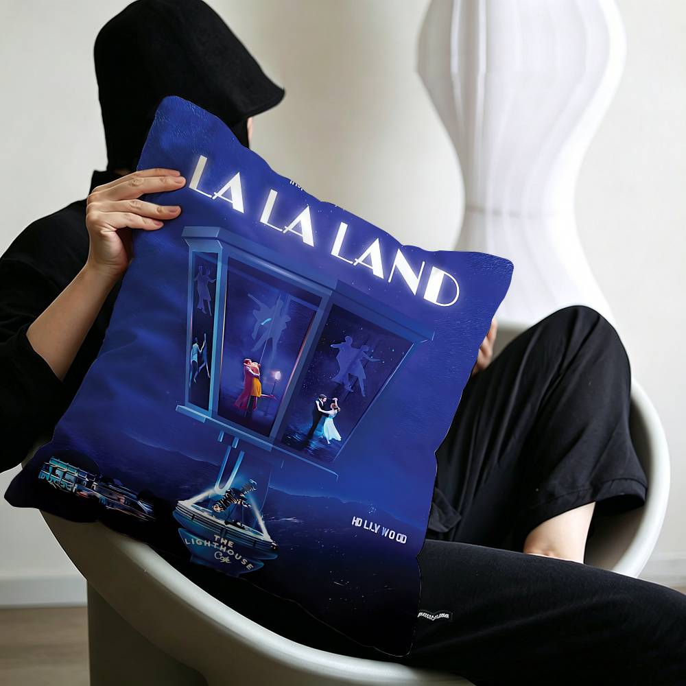 L-La La L-Land Maple Design Cushion Cover Happy Autumn Harvest Decor Holiday Decorati Pillow Cover