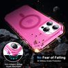 For iPhone 13 Pro Max Case Compatible with MagSafe Small Wavy Edge PC + TPU Phone Cover