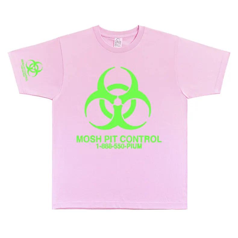 

2025 Новая серия биохимических вирусов, футболка с принтом Высококачественная уличная футболка 100% хлопок, модная брендовая футболка топ 4XL