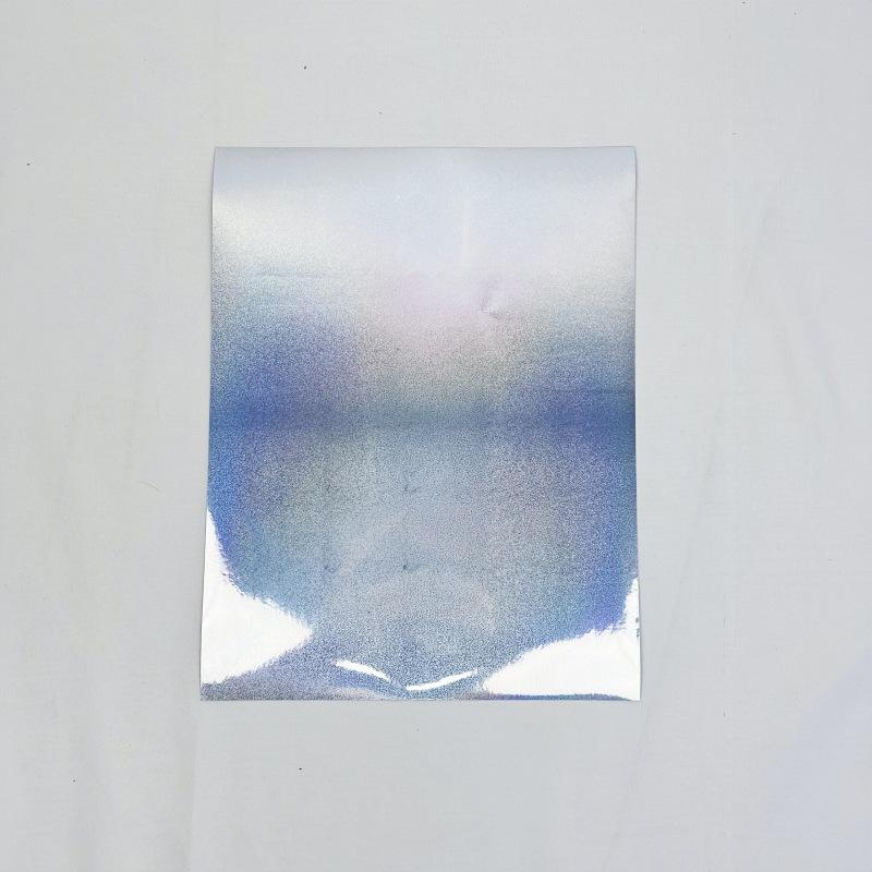 5Pcs Holographic Sticker Paper Clear Vinyl Self-Adhesive Waterproof Transparent Cold Laminating Film For Crafts