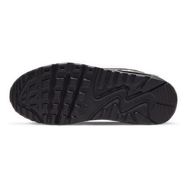 (GS) Nike Air Max 90 'Black White' Kids' CD6864-010
