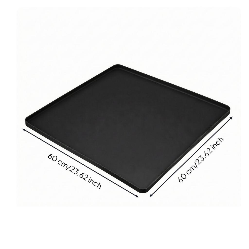 Non-Slip Dog Pee Pad Holder | Silicone Pet Toilet Training Tray, Leak-resistant,