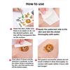 5PCS/Set Glow In The Dark Animal Tattoos for Kids Waterproof Temporary Body Stickers Party Favors Cute Cartoon Face Arm Decals