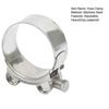 Durable Hose Clamp Stainless Steel Clamp, Adjustable Heavy Duty Clip, Leakproof Universal Metal for Automotive, Plumbing, Garden Connection Clip
