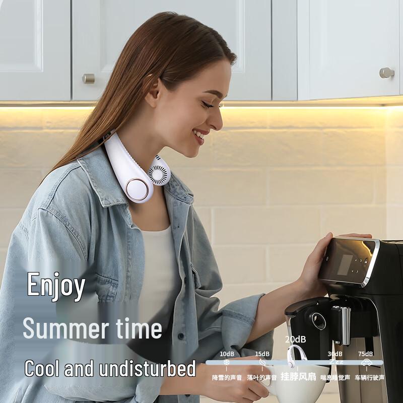 Bladeless Wearable Neck Fan