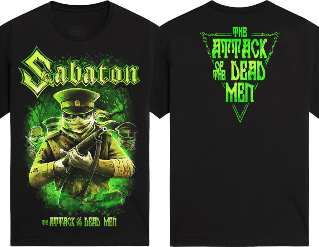 Holidays Belong To Legends T-shirt Sabaton Graphic Men Oversized Y2k T-shirt Harajuku Casual Cotton High-quality Male T-shirts