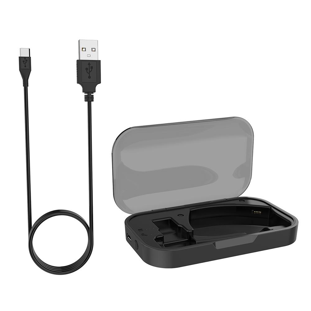 

Headphone Charging Case for Plantronics Voyager Legend Earphones Charge Case Bluetooth-compatible Headset Fast Charging Box чёрный