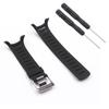 For Suunto T1 T1C T3 T3C T3D T4C T4D Sports Silicone WatchBand Soft Rubber Strap Men Pin Buckle Watch Accessories Free Tools